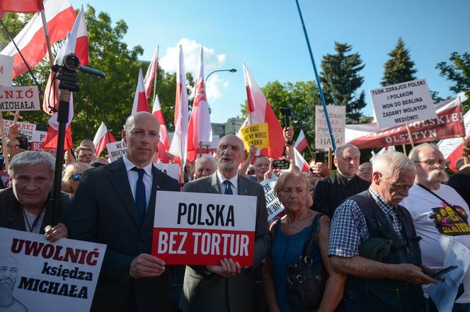 Protest pod Sejmem (9.07.2024)