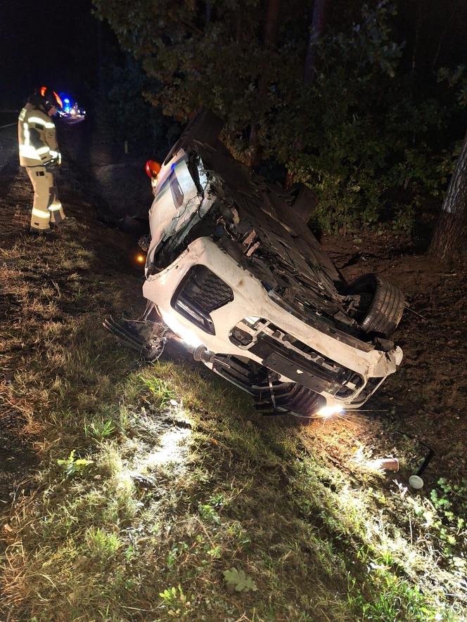 Wypadek między Krzeszycami a Lubniewicami