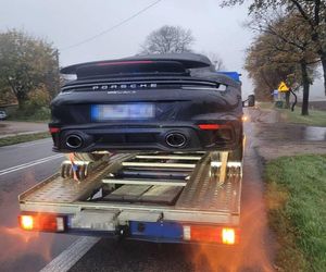 Porsche 911 za ponad milion pod Słupskiem! Zostało skradzione mieszkańcowi Berlina