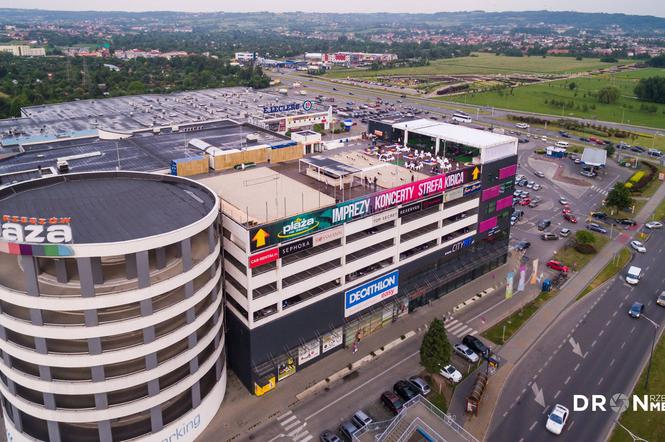 Plaża na dachu w centrum Rzeszowa