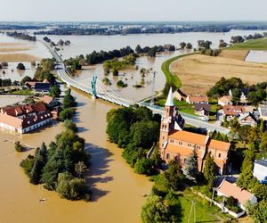 Skorogoszcz znalazła się pod wodą. Dramatyczne zdjęcia z miejsca