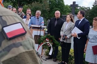 Odsłonięcie tablicy pamięci Ireny Szydłowskiej