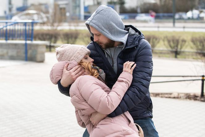 Na Wspólnej odc. 2905. Anastazja (Karolina Bacia), Paweł (Grzegorz Kwiecień)