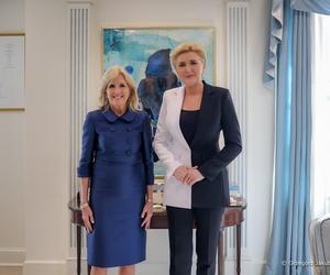 Agata Duda odwiedziła Jill Biden