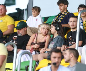 Kibice na meczu GKS Katowice - Arka Gdynia