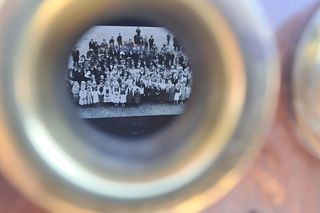 Fotoplastikon na Rynku w Starym Sączu 