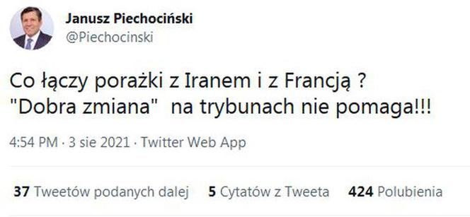 Były polityk, Janusz Piechociński