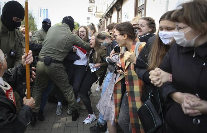 Protesty na Białorusi