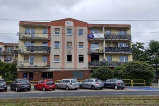 Budynek przy ul. Lubickiej po pożarze