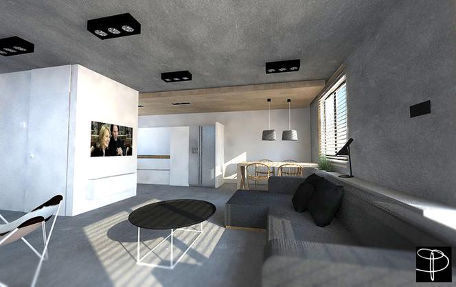 Betonowy apartament zdjecie 4