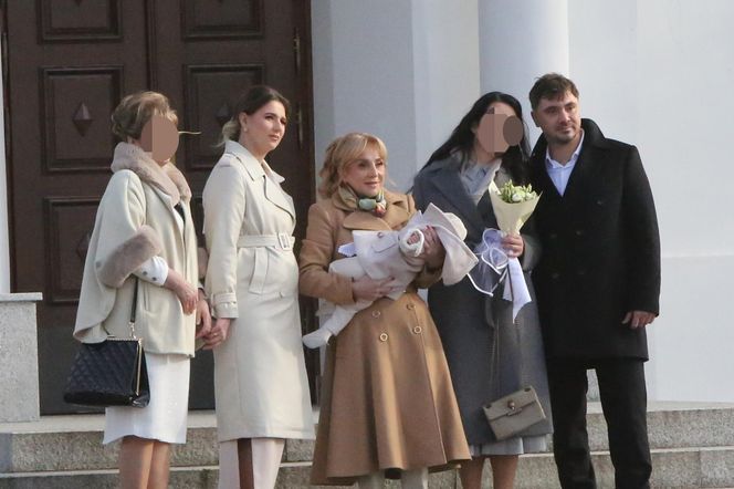 Danuta Martyniuk z ukochanym wnukiem Florianem