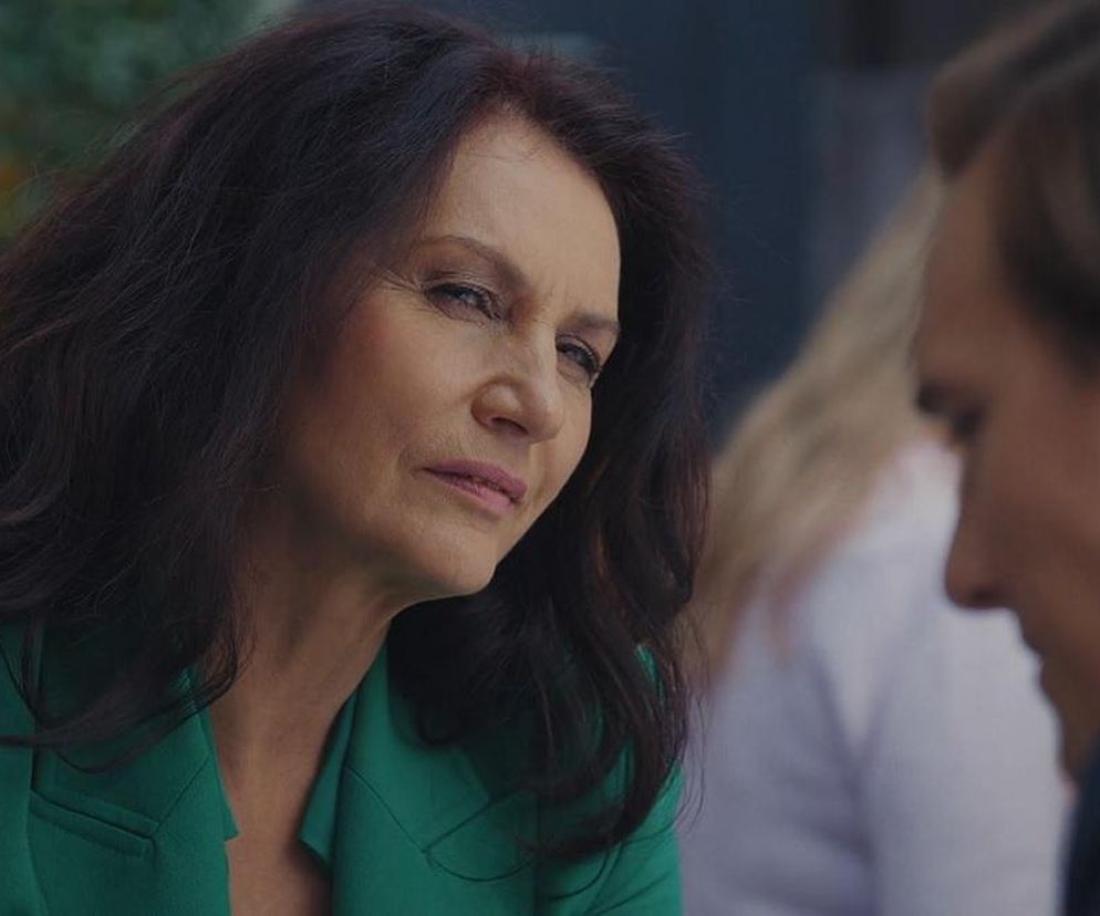 	M jak miłość odc. 1766. Aleksandra (Małgorzata Pieczyńska), Olek (Maurycy Popiel)