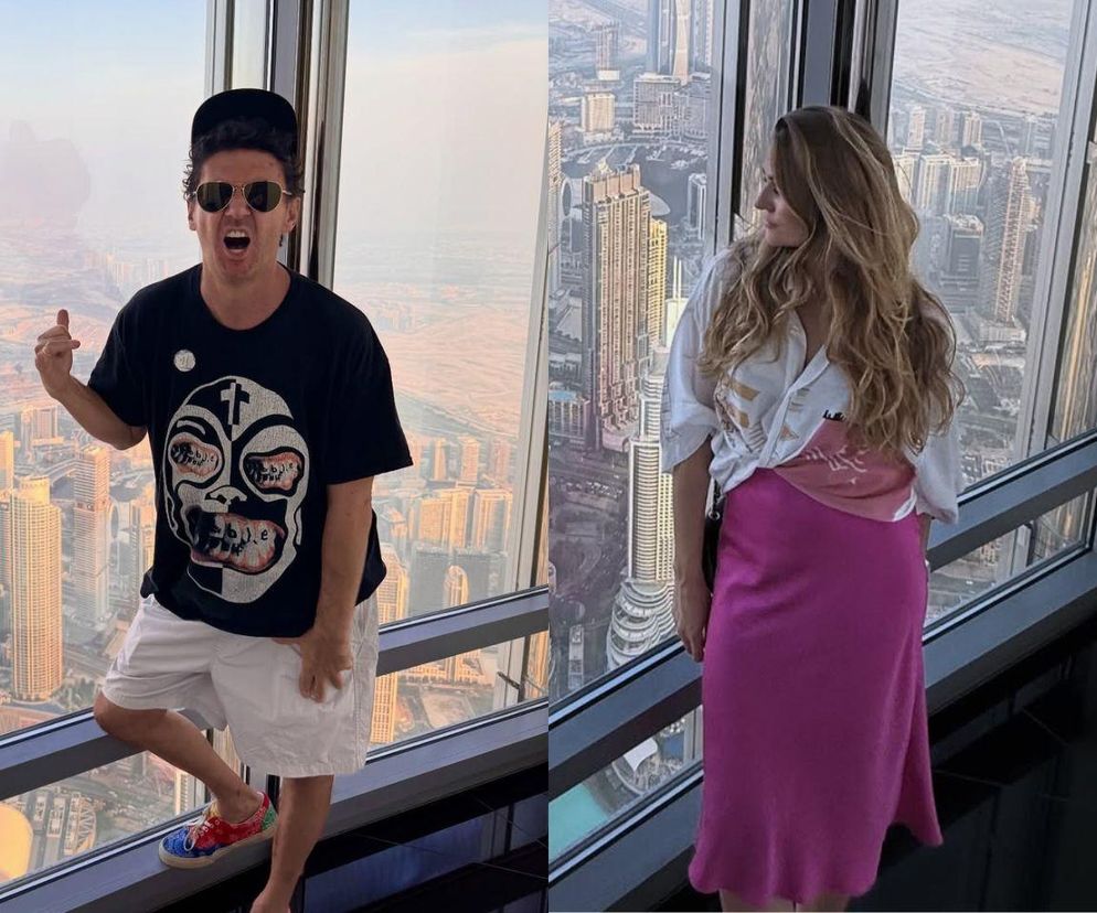 Kuba Wojewódzi i Żaneta Rosińska w Dubaju