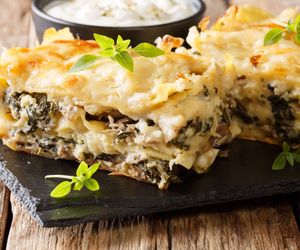 Lasagna z leśnymi grzybami - jej smak cię oczaruje