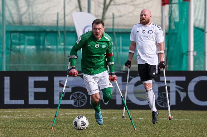 Amp Futbol Ekstraklasa w Poznaniu. Marcin Oleksy znowu strzela