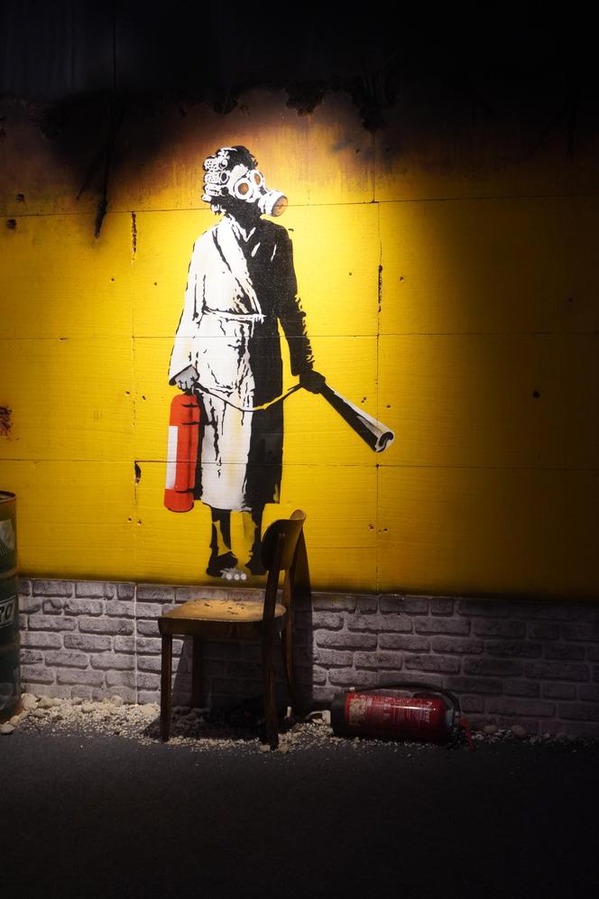 Wystawa dzieł Banksy'ego w Poznaniu