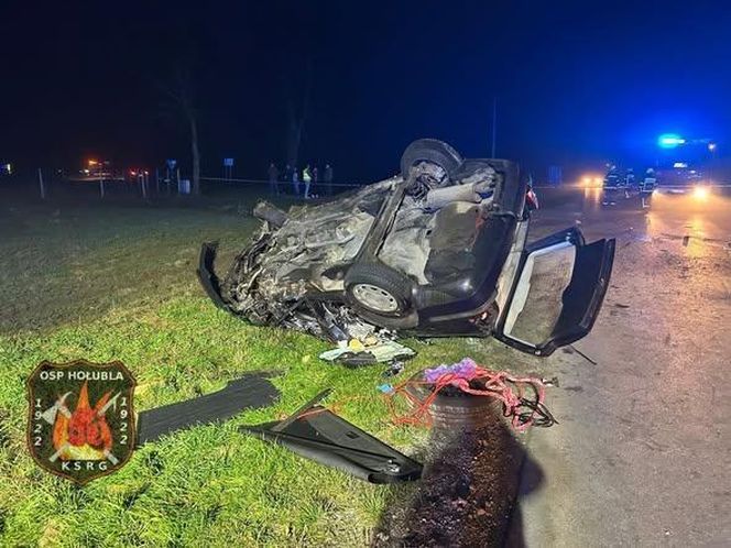 Poważny wypadek w Krześlinku