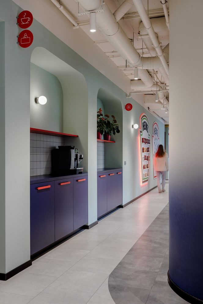 Biuro Kraft Heinz w kompleksie Harmony Office Park na warszawskim Mokotowie