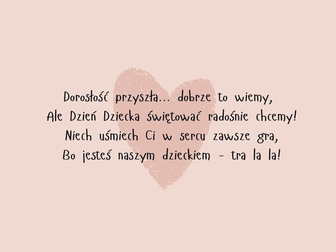 Dzień Dziecka - kartki
