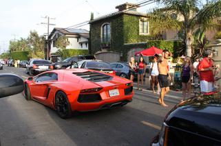 Chris Brown w Lamborghini Aventador