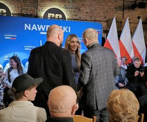 Karol Nawrocki w Lesznie