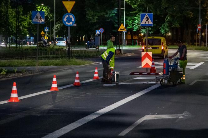 Kraków czeka wielkie malowanie. Miasto wyda 4,5 mln złotych na oznakowanie drogowe
