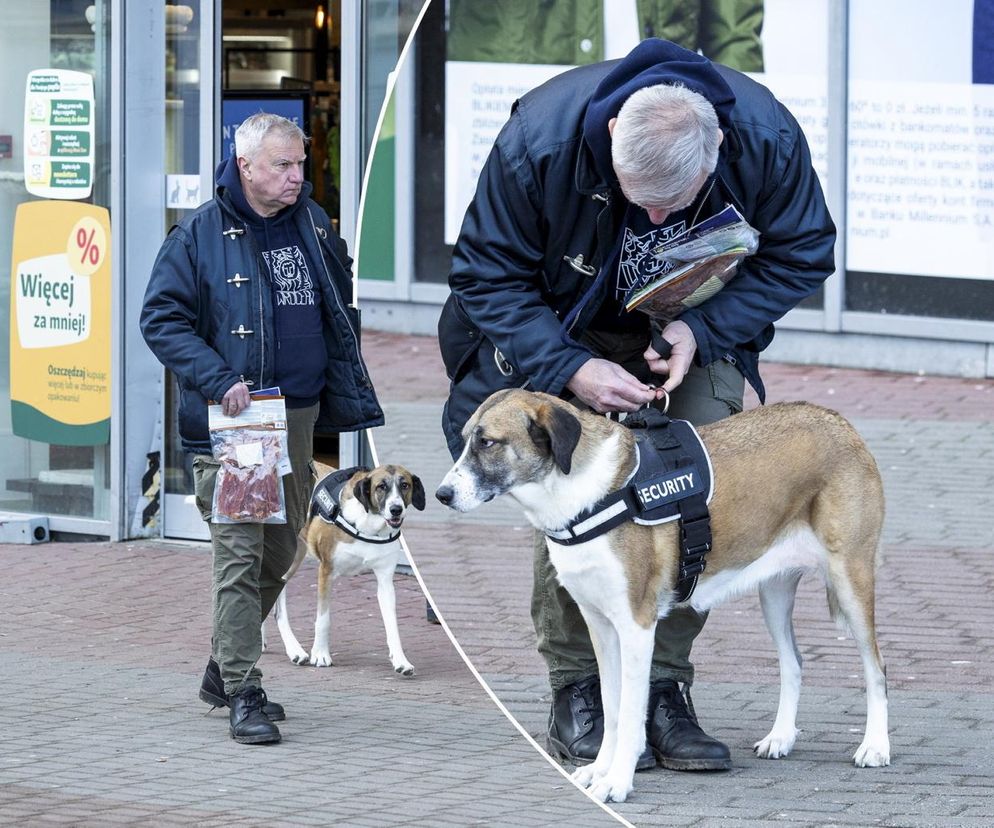 Paweł Graś z pupilem