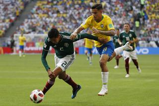 1/8 MŚ Rosja 2018: Brazylia-Meksyk: Hugo Ayala i Coutinho