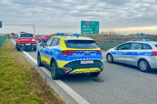 Dramat na S61. Jedna osoba nie żyje