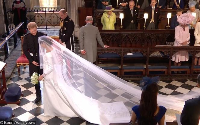ŚLUB KSIĘCIA HARRY'EGO Z MEGHAN MARKLE - KOŚCIÓŁ.