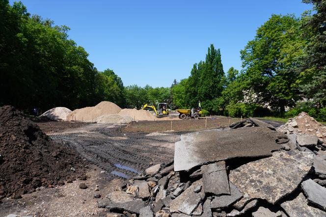 Rewitalizacja Parku Planty. Tak wyglądają majowe prace w centrum Białegostoku