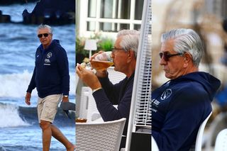 Oj, Zigi, Zigi... Zygmunt Chajzer poszedł na całość nad morzem. Piwko, śledzik i fale. Smutne?