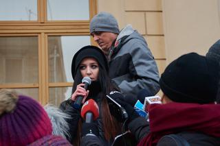 Lublin: Protest w obronie dzików. „Nie dla myśliwych”