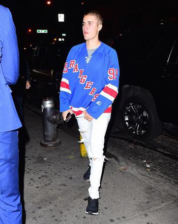 Justin Bieber w Nowym Jorku