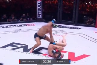 Sędziowski skandal w walce Polaka. Młoda gwiazda MMA efektownie nokautuje. Fani wściekli na arbitra [WIDEO]