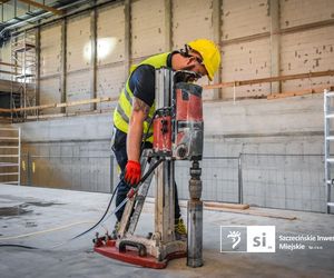 Budowa Szczecińskiego Domu Sportu - sierpień 2025