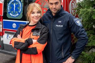 Na sygnale. Basia (Anna Wysocka), Michał (Krystian Kukułka)