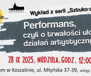 Kolejny wykład z serii „Sztuko-zbliżenia” w koszalińskim Muzeum