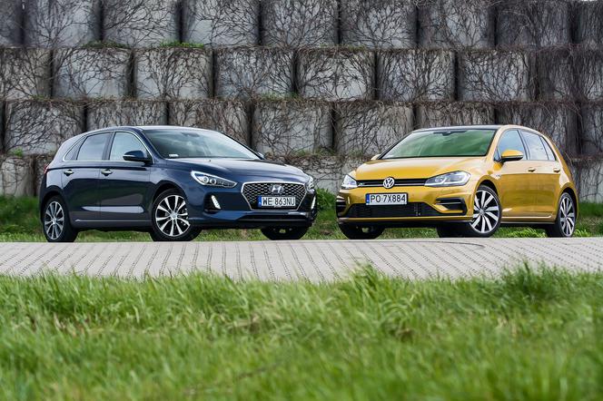 TEST Hyundai i30 1.6 CRDI 7DCT vs. Volkswagen Golf 2.0 TDI DSG: kompakty dla ludu