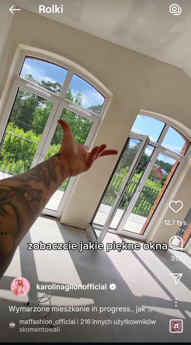 Karolina Gilon odebrała klucze do mieszkania. Pokazała, jak będzie wyglądał jej nowy dom