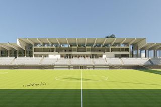 Wizualizacja nowego stadionu miejskiego w Chełmie