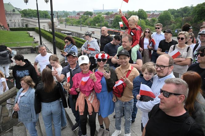 Uroczystości na pl. Zamkowym w Warszawie (3.05.2025)