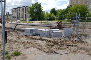 Jak teraz wygląda plac budowy na odcinku Piłsudskiego od skrzyżowania z Dworcową do skrzyżowania z Leonharda i Wyszyńskiego