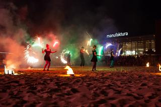 Plaża w Manufakturze zapłonie: W sobotę niezwykły fireshow!