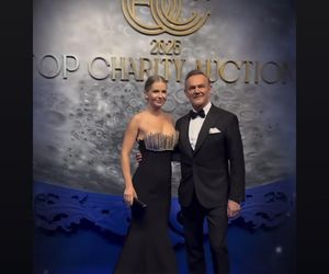 Edyta Pazura i Cezary Pazura - Bal Omenyy Mensah i Rafała Brzoski