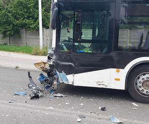 Wypadek na Moniuszki w Starachowicach