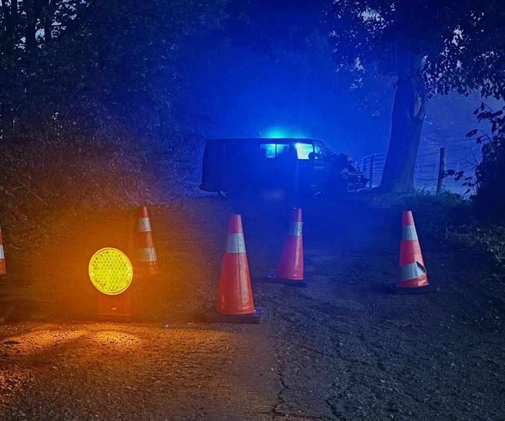 Kierowca busa wjechał w drzewo. 35-latek nie żyje! Dramat na drodze pod Ostródą