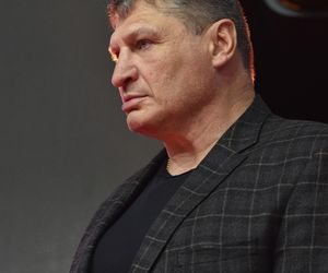 Andrzej Gołota na otwarciu V Forum Polskiego Boksu w Kielcach