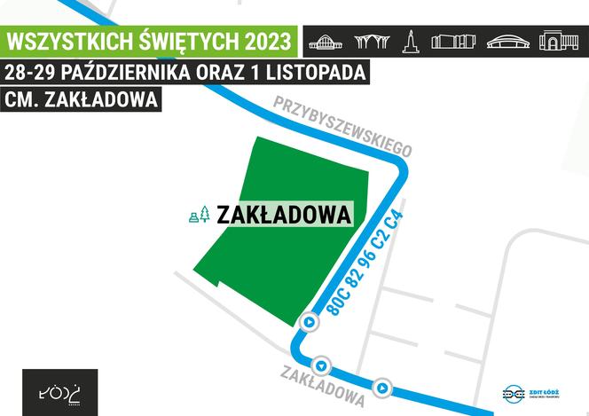 Wszystkich Świętych 2023. Jak dojechać na łódzkie cmentarze?