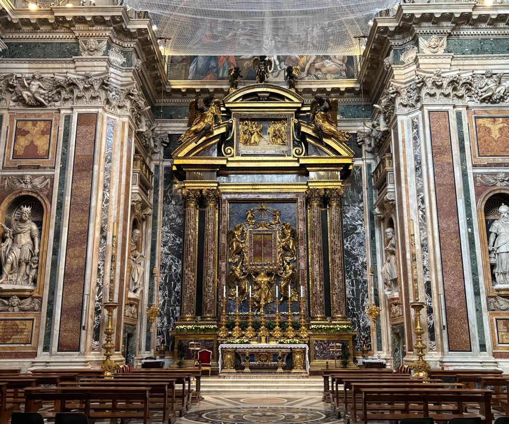 Pogrzeb papieża Franciszka. Bazylika Matki Bożej Większej gotowa na pogrzeb